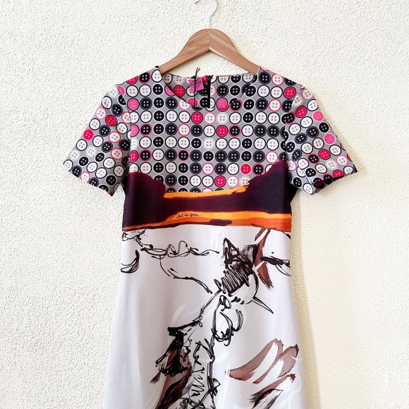 NWT Save the Queen Printed Dress S - Picture 2 of 4